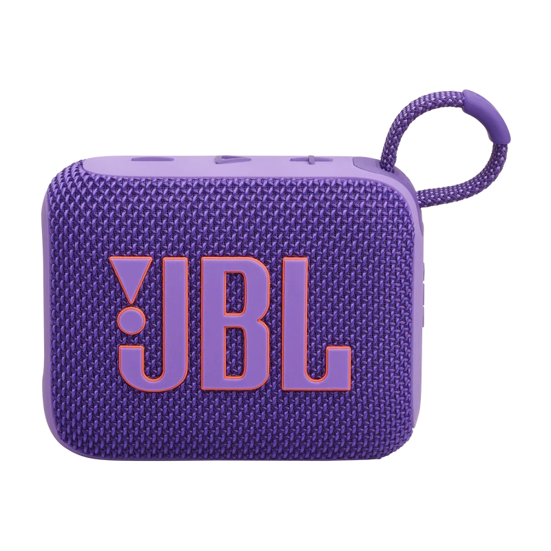JBL Go 4 Ultra-Portable Bluetooth Speaker (Black, Black Orange, Blue, Pink, Purple, Red, Sand, White, Squad)