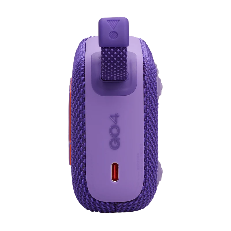 JBL Go 4 Ultra-Portable Bluetooth Speaker (Black, Black Orange, Blue, Pink, Purple, Red, Sand, White, Squad)