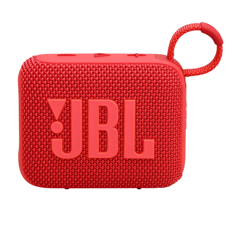 JBL Go 4 Ultra-Portable Bluetooth Speaker (Black, Black Orange, Blue, Pink, Purple, Red, Sand, White, Squad)