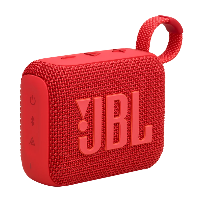 JBL Go 4 Ultra-Portable Bluetooth Speaker (Black, Black Orange, Blue, Pink, Purple, Red, Sand, White, Squad)