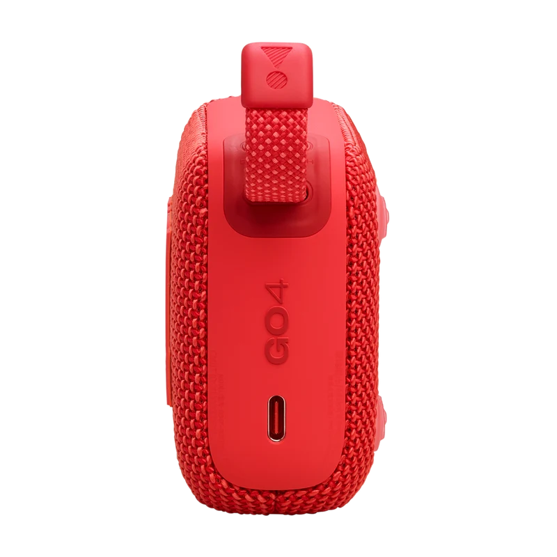 JBL Go 4 Ultra-Portable Bluetooth Speaker (Black, Black Orange, Blue, Pink, Purple, Red, Sand, White, Squad)