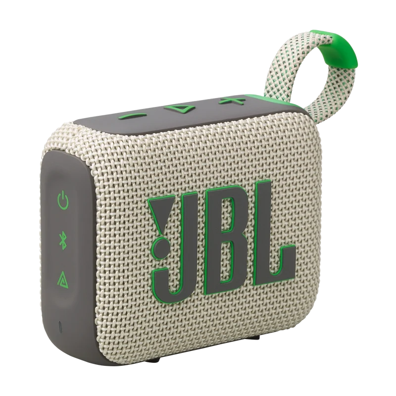 JBL Go 4 Ultra-Portable Bluetooth Speaker (Black, Black Orange, Blue, Pink, Purple, Red, Sand, White, Squad)