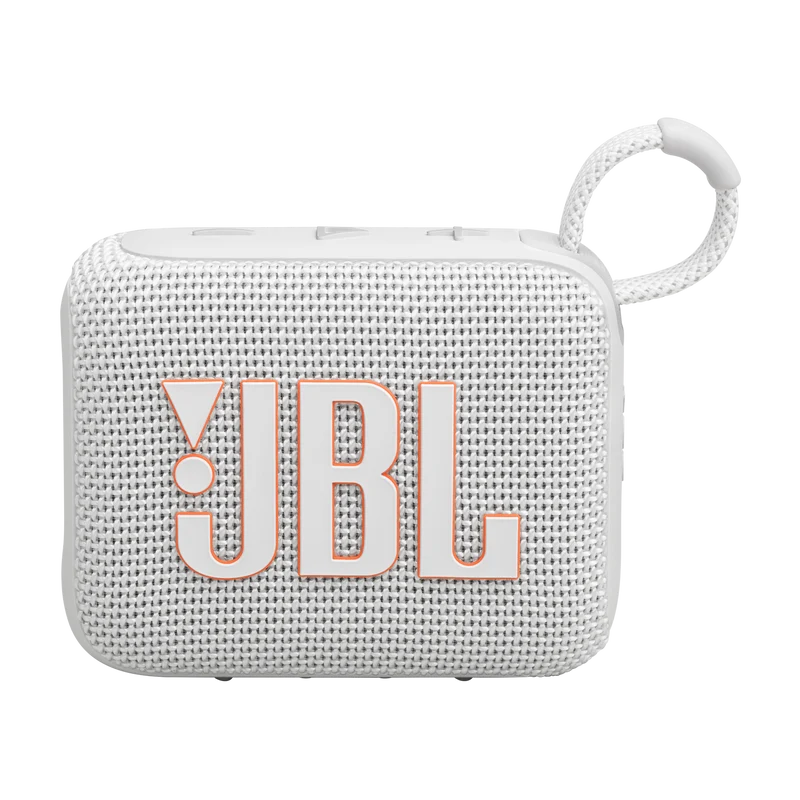 JBL Go 4 Ultra-Portable Bluetooth Speaker (Black, Black Orange, Blue, Pink, Purple, Red, Sand, White, Squad)