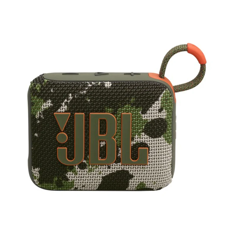 JBL Go 4 Ultra-Portable Bluetooth Speaker (Black, Black Orange, Blue, Pink, Purple, Red, Sand, White, Squad)