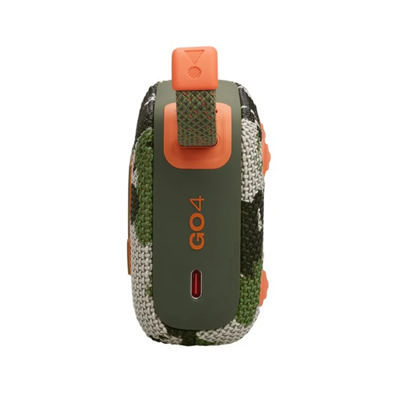JBL Go 4 Ultra-Portable Bluetooth Speaker (Black, Black Orange, Blue, Pink, Purple, Red, Sand, White, Squad)