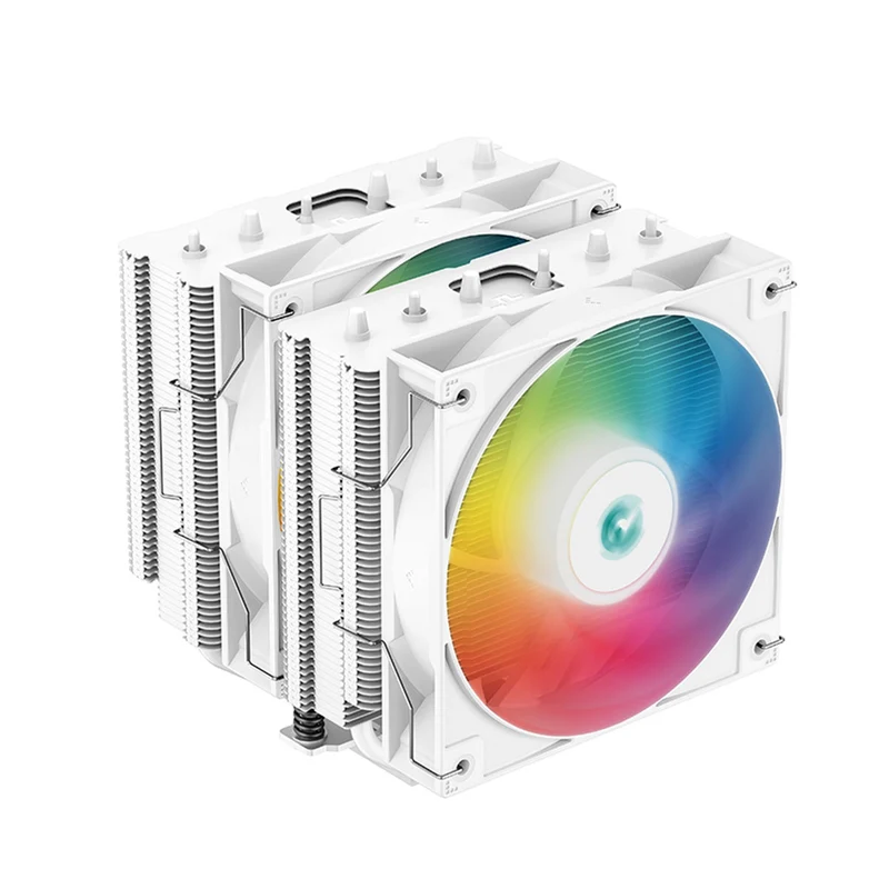 Deepcool AG620 WH ARGB Dual-Tower CPU Cooler (White) (R-AG620-WHANMN-G-2)
