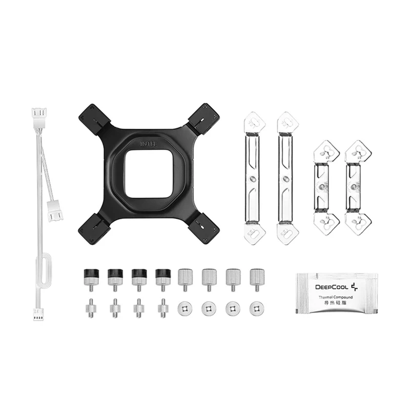 Deepcool AG620 WH ARGB Dual-Tower CPU Cooler (White) (R-AG620-WHANMN-G-2)
