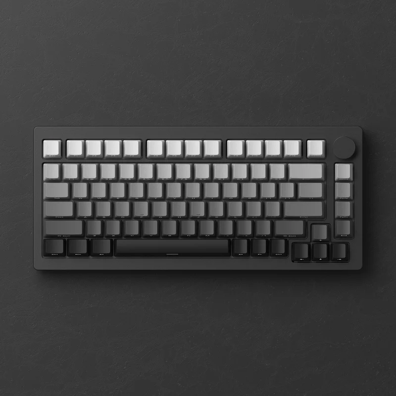 Monsgeek M1W HE-SP Multi-Mode RGB Mechanical Keyboard (Akko Cream Yellow Magnetic Switch) (Black, Silver, Purple)