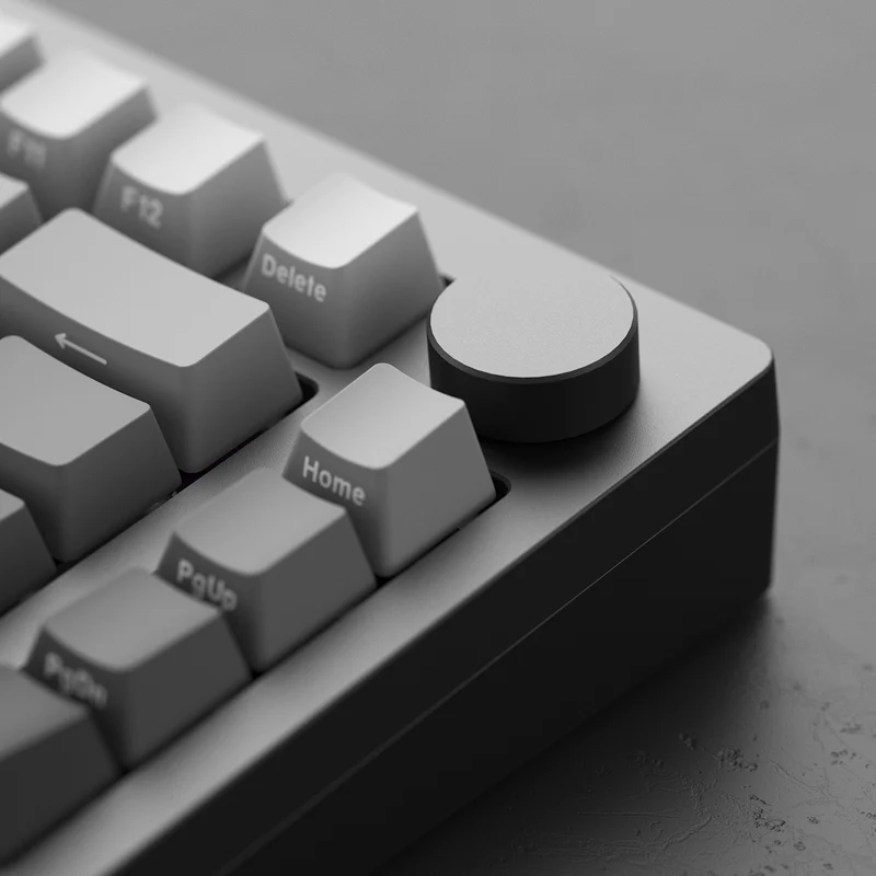 Monsgeek M1W HE-SP Multi-Mode RGB Mechanical Keyboard (Akko Cream Yellow Magnetic Switch) (Black, Silver, Purple)