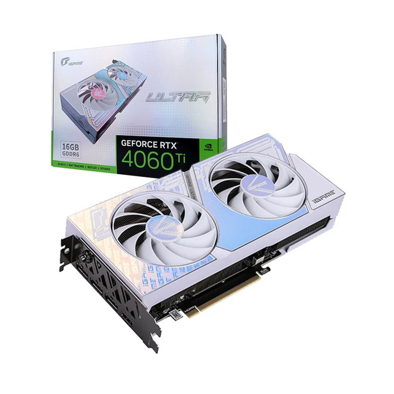 Colorful IGame Geforce RTX 4060 Ti Ultra W Duo OC 16GB-V GDDR6 Graphics Card