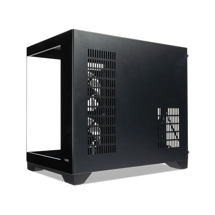 Tecware VXN EVO MATX Dual Tempered Glass PC Case With 3x12cm ARGB Fans