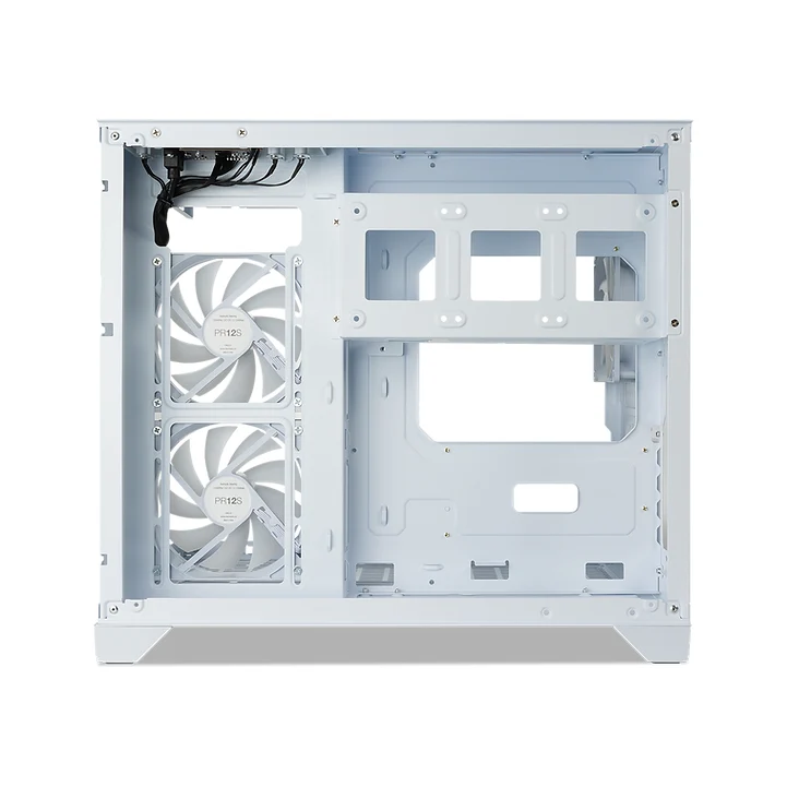 Tecware VXN EVO MATX Dual Tempered Glass PC Case With 3x12cm ARGB Fans