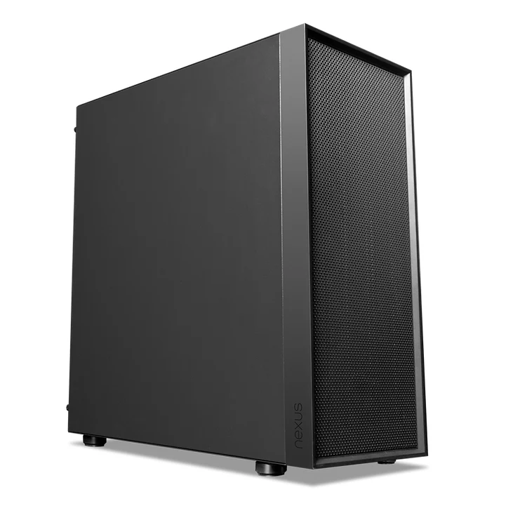 Tecware Nexus Air TG High Airflow Mid-Tower ATX PC Case With 4x120mm Fans (Black)