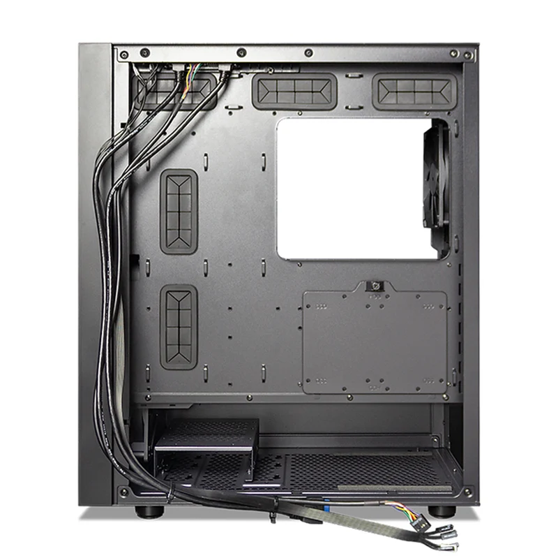 Tecware Nexus Air TG High Airflow Mid-Tower ATX PC Case With 4x120mm Fans (Black)