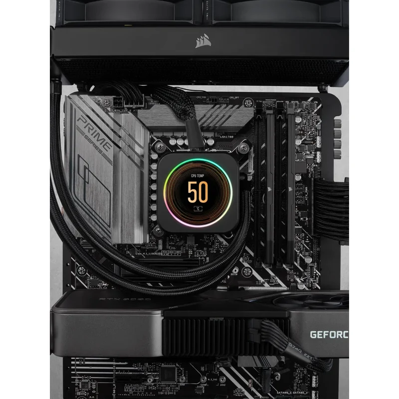 Corsair Vengeance 16GB (2X8GB) DDR5 DRAM 5200MHz CL40 Memory Kit - Black (CMK16GX5M2B5200C40)