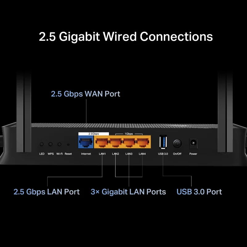 TP-Link BE3600 Dual-Band Wi-Fi 7 Router (Archer BE230)