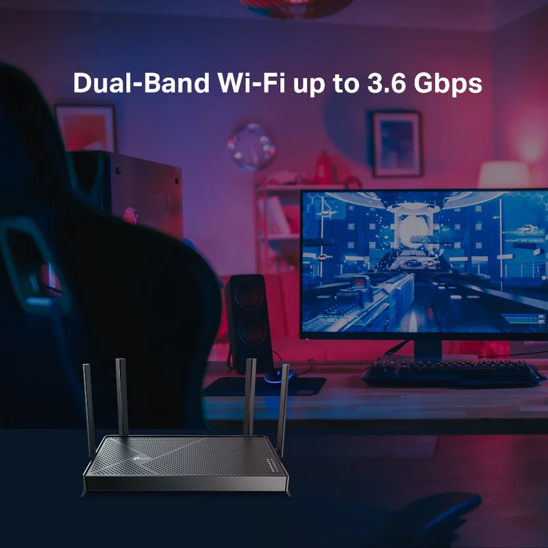 TP-Link BE3600 Dual-Band Wi-Fi 7 Router (Archer BE230)