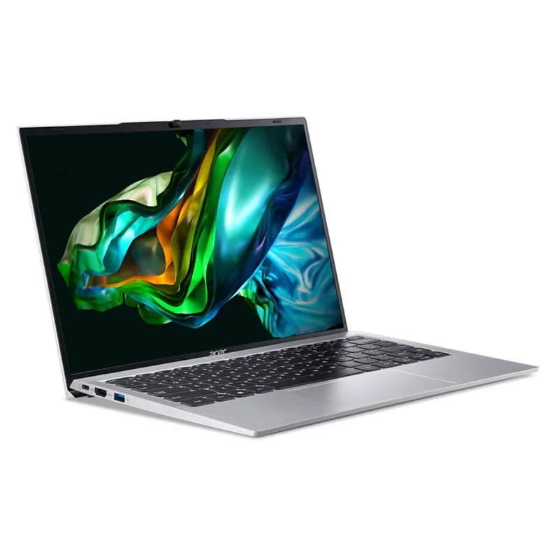 Acer Aspire Lite AL14-51M-364B Laptop (Pure Silver) | 14" WUXGA (1920x1200) IPS | i3-1215U | 8GB RAM | 512GB SSD | UHD Graphics | Windows 11 Home | MS Office Home & Student 2021 | Acer Entry Run Rate Backpack E-1620-P