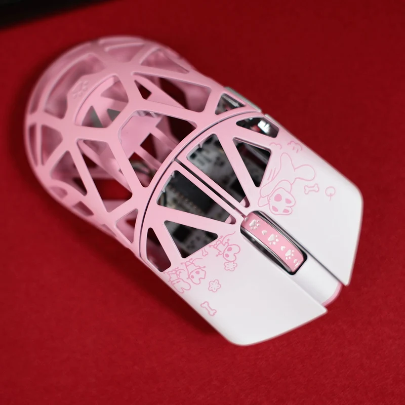 Fabulous Beasts X WLmouse Beast X 8K Lightweight Magnesium Alloy Gaming Mouse (White & Black, White & Pink, White & Blue, White & Purple, White & Orange, White & Red)