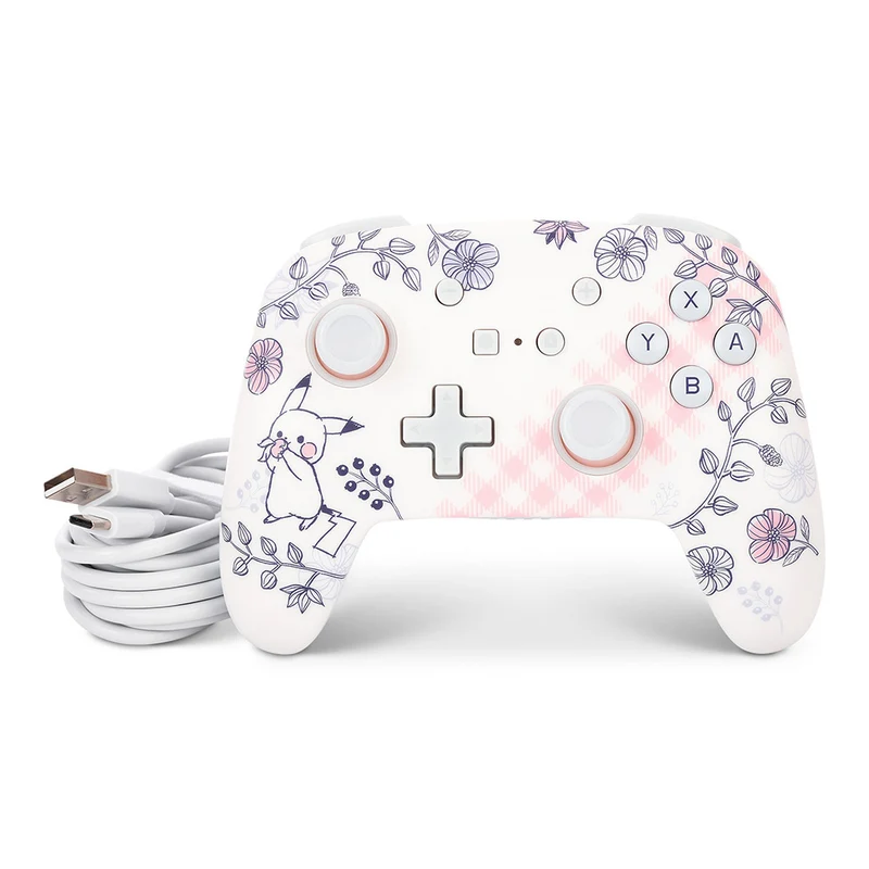 Power A Enhanced Wireless Controller for Nintendo Switch (Pikachu Garden)