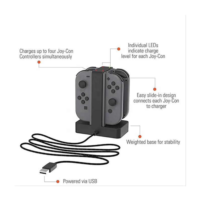 Power A NSW Joy-Con Charging Dock For Nintendo Switch (1501406-02)