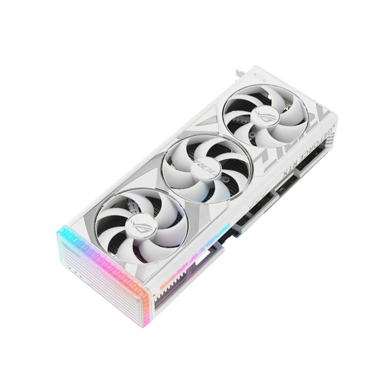 Asus ROG Strix Gaming Geforce RTX 4080 Super OC 16GB GDDR6X Graphics Card (White)