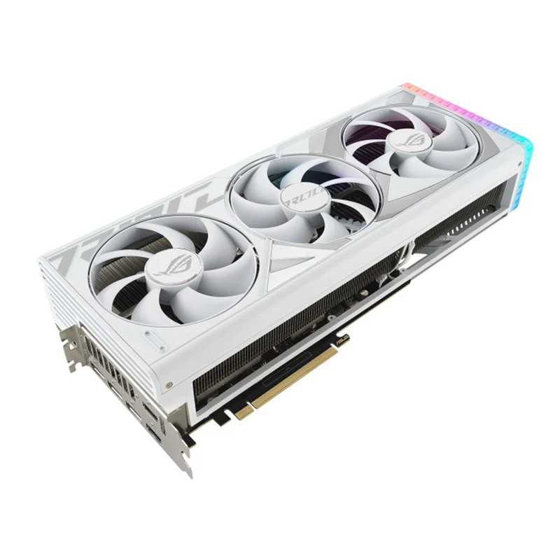 Asus ROG Strix Gaming Geforce RTX 4080 Super OC 16GB GDDR6X Graphics Card (White)