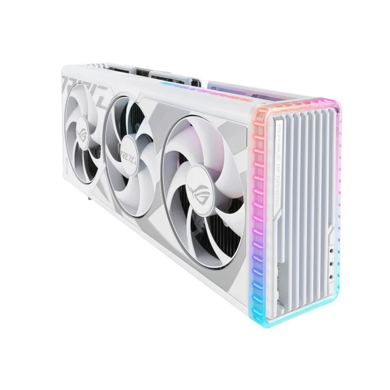 Asus ROG Strix Gaming Geforce RTX 4080 Super OC 16GB GDDR6X Graphics Card (White)