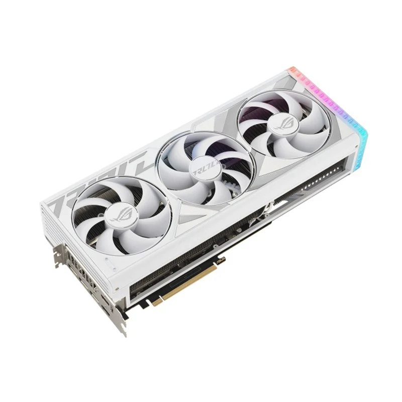 Asus ROG Strix Gaming Geforce RTX 4080 Super OC 16GB GDDR6X Graphics Card (White)