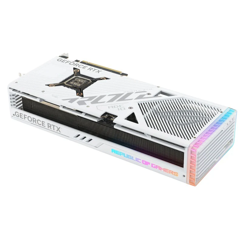 Asus ROG Strix Gaming Geforce RTX 4080 Super OC 16GB GDDR6X Graphics Card (White)