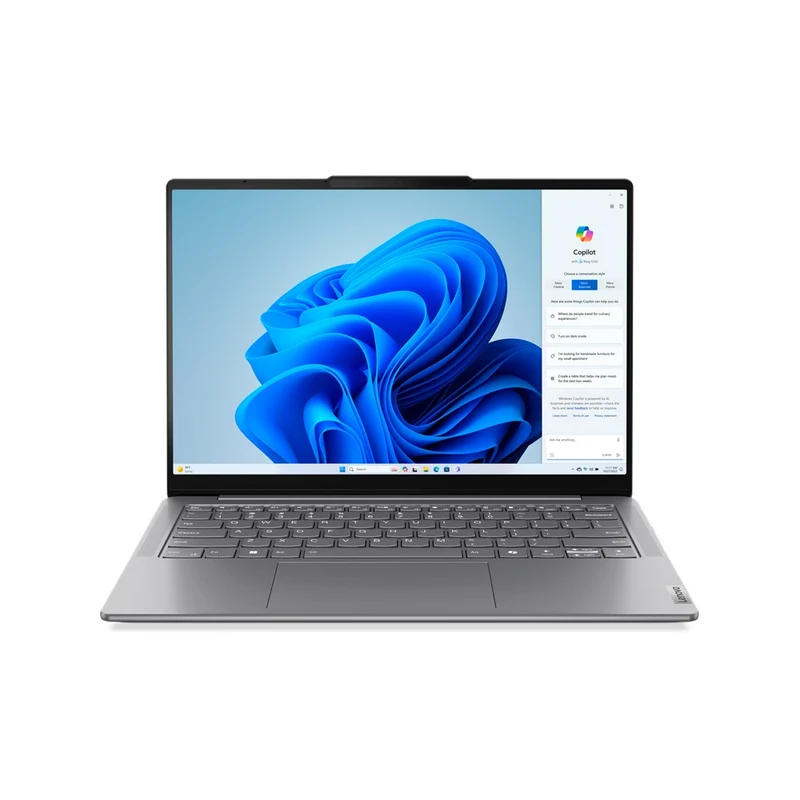 Lenovo Yoga Slim 7 14IMH9 83CV0007PH Laptop | 14" WUXGA (1920x1080) OLED | i7-Ultra 155H | 16GB RAM | 1TB SSD | Intel Arc | Windows 11 Home | (Luna Grey) | Ms Office Home & Student 2021 | Yoga Sleeve