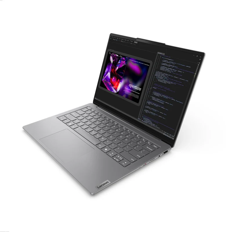Lenovo Yoga Slim 7 14IMH9 83CV0007PH Laptop | 14" WUXGA (1920x1080) OLED | i7-Ultra 155H | 16GB RAM | 1TB SSD | Intel Arc | Windows 11 Home | (Luna Grey) | Ms Office Home & Student 2021 | Yoga Sleeve