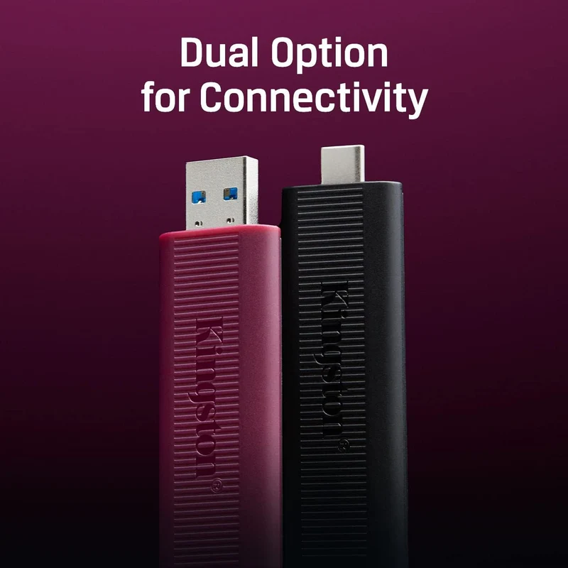 Kingston DataTraveler Max 256GB USB 3.2 Gen 2 USB Type-A Flash Drive (DTMAXA/256GB)