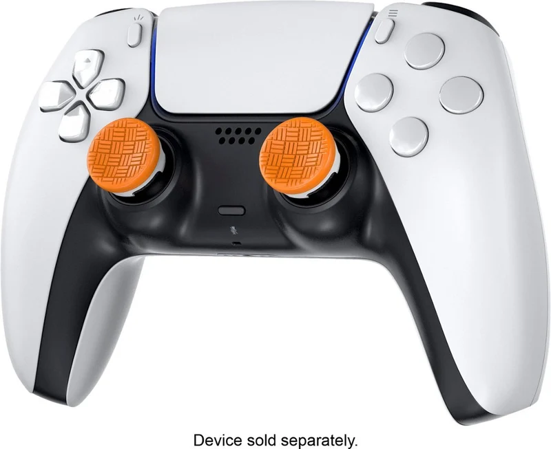 Steelseries Kontrolfreek Sports Thumbsticks For PS4/PS5 Omni & Clutch Ed. (Orange, White)