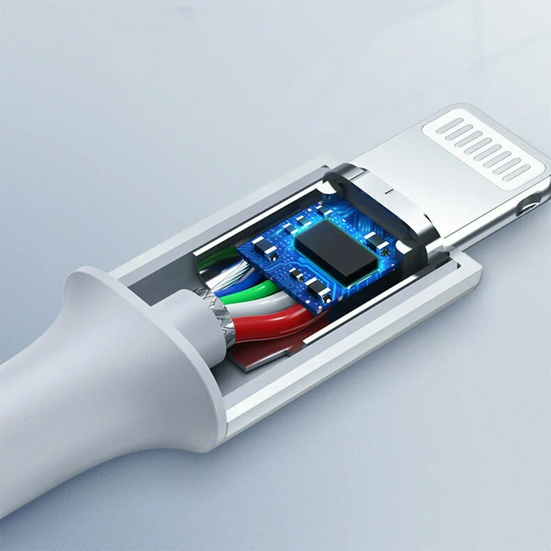 UGreen Lightning To Type-C 2.0 Male Cable (White) (US171) (0.25M, 0.5M, 2M)