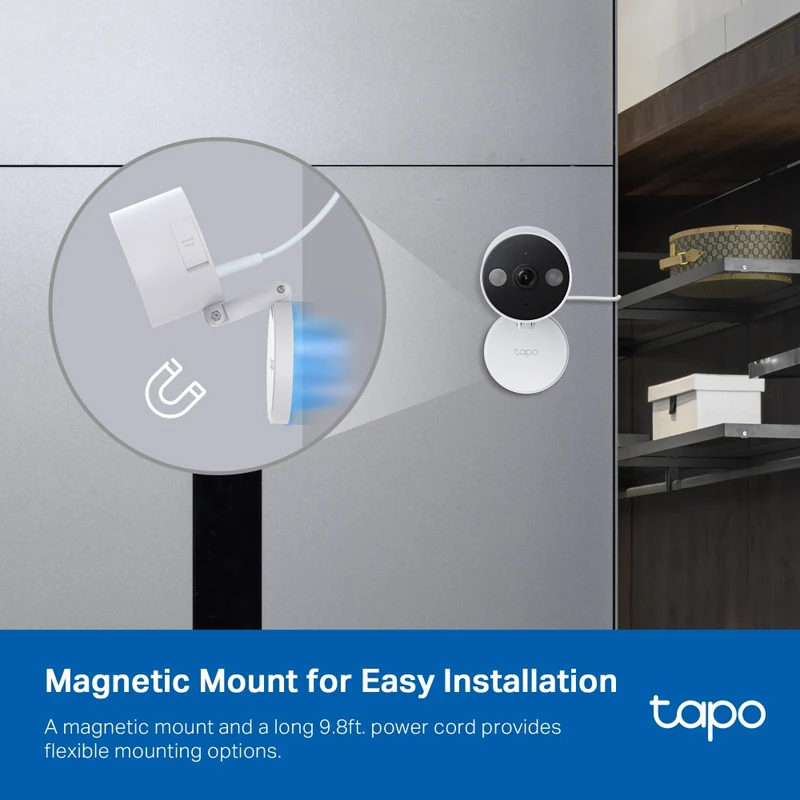 TP-Link Tapo C120 2K QHD Indoor/Outdoor Wi-Fi Home Security Camera