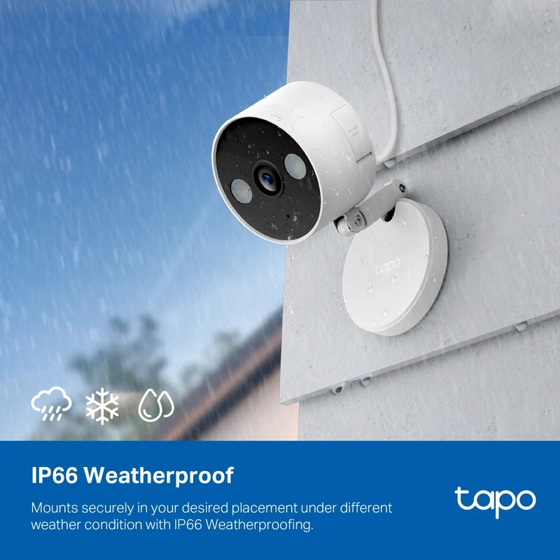 TP-Link Tapo C120 2K QHD Indoor/Outdoor Wi-Fi Home Security Camera
