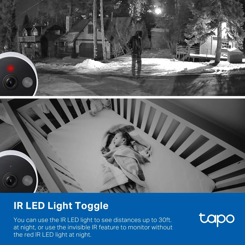 TP-Link Tapo C120 2K QHD Indoor/Outdoor Wi-Fi Home Security Camera