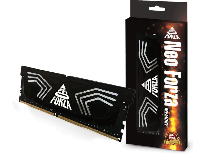 Neo Forza FAYE DDR4 U-DIMM 3200MHz CL16 1.35V Memory Kit with Heat Sink (Black) (1x8GB, 2x8GB)