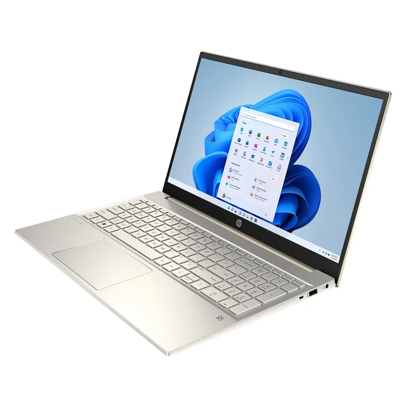 HP Pavilion 15-EG3126TU Laptop (Warm Gold) | 15.6" FHD (1920x1080) | i5-1335U | 16GB RAM | 512GB SSD | Intel Iris Xe | Windows 11 Home | MS Office Home & Student 2021 | HP Prelude Topload Bag