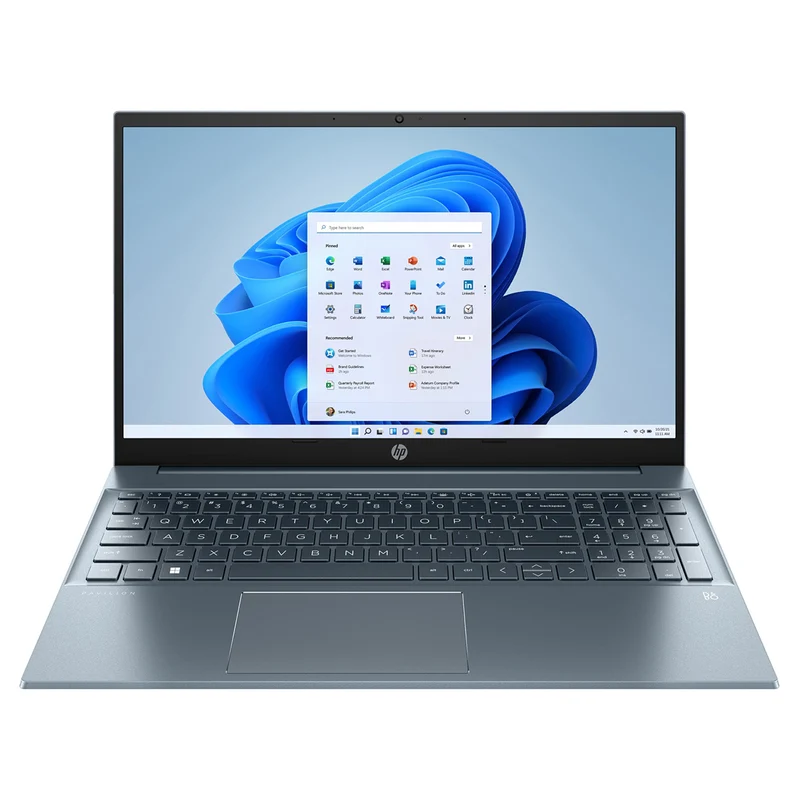 HP Pavilion 15-EG3127TU Laptop (Fog Blue) | 15.6" FHD (1920x1080) | i7-1360P | 16GB RAM | 1TB SSD | Intel Iris Xe | Windows 11 Home | MS Office Home & Student 2021 | HP Everyday 16 Laptop Briefcase