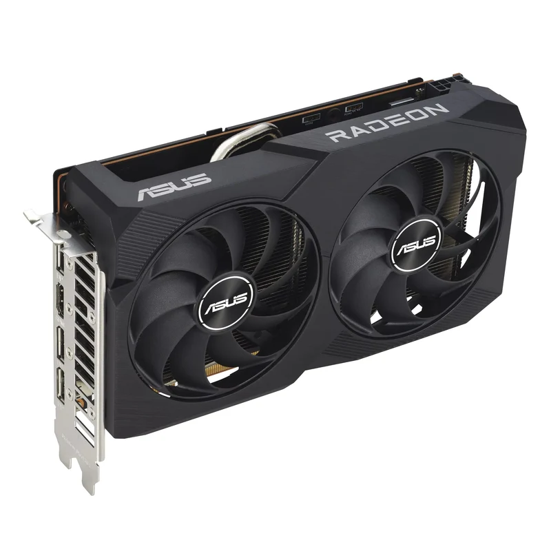Asus Dual AMD Radeon RX 7600 V2 OC 8GB GDDR6 Graphics Card