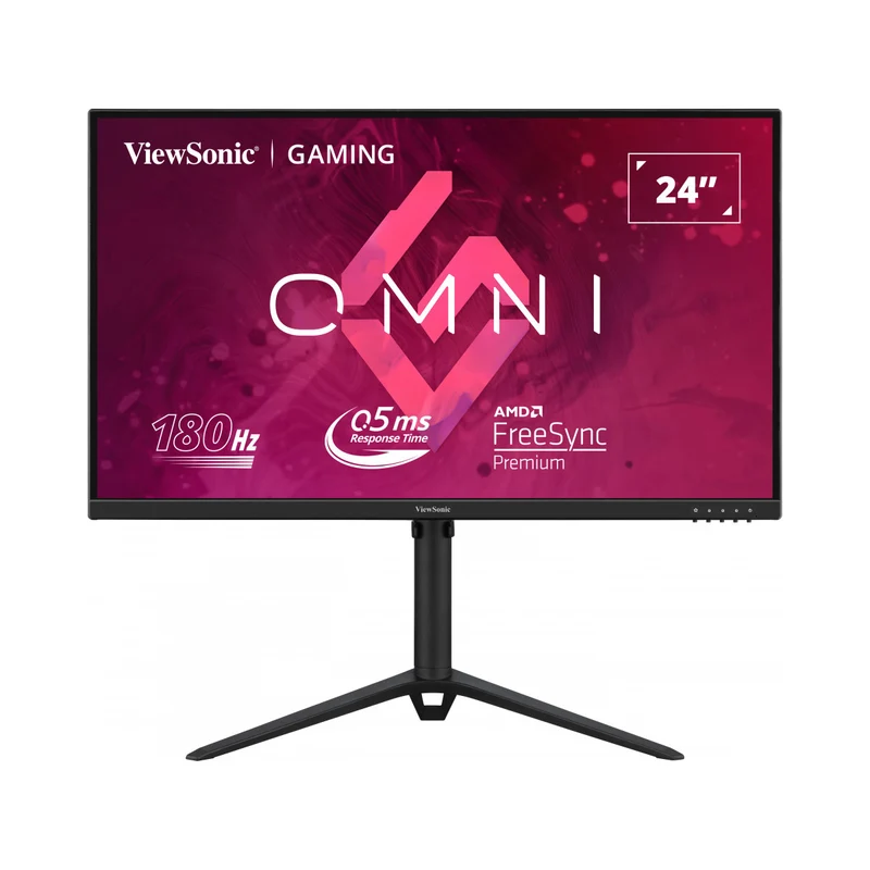 Viewsonic Omni VX2428J 24" FHD (1920x1080) 180Hz 0.5ms MPRT w/ Tilt, Pivot, Swivel, Height Adjustments Fast IPS Gaming Monitor