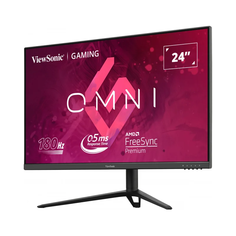Viewsonic Omni VX2428J 24" FHD (1920x1080) 180Hz 0.5ms MPRT w/ Tilt, Pivot, Swivel, Height Adjustments Fast IPS Gaming Monitor