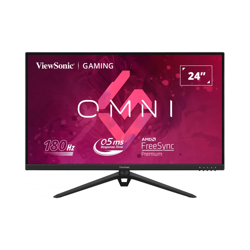 Viewsonic Omni VX2428J 24" FHD (1920x1080) 180Hz 0.5ms MPRT w/ Tilt, Pivot, Swivel, Height Adjustments Fast IPS Gaming Monitor