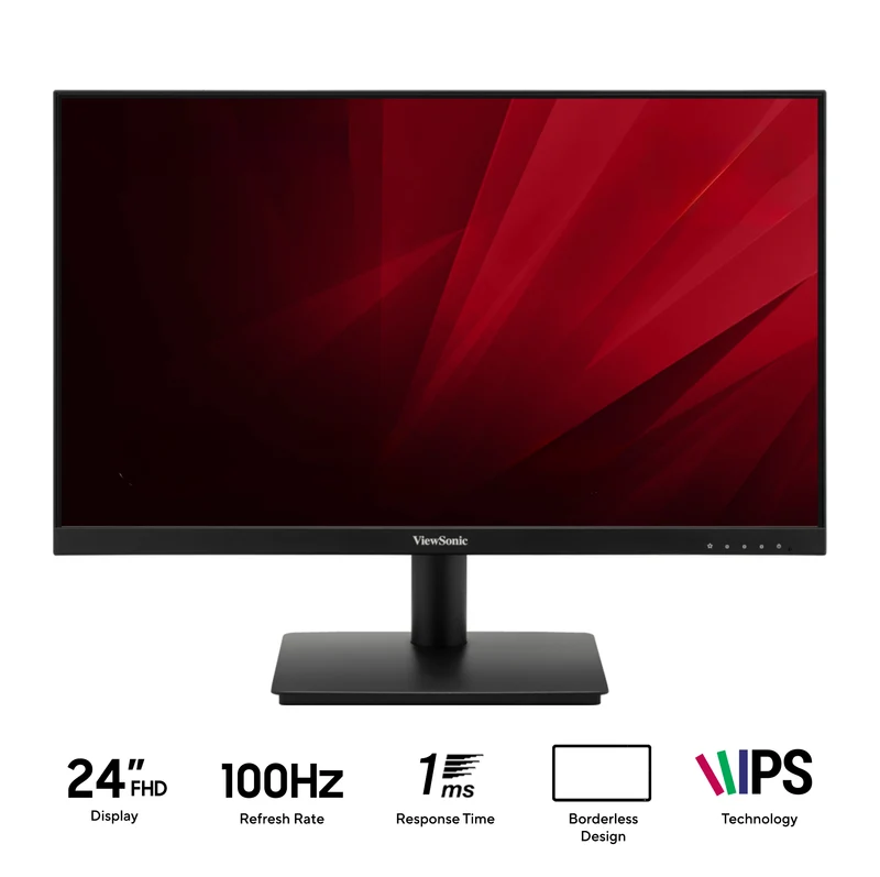 Viewsonic VA240-H 24" FHD (1920x1080) 100Hz 1ms IPS Technology Monitor
