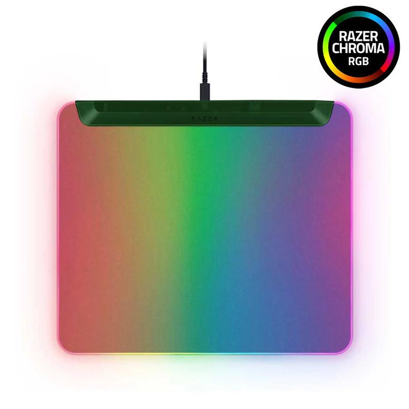 Razer Firefly V2 Pro Fully Illuminated RGB Gaming Mouse Mat (Black, Phantom Green, Phantom White)