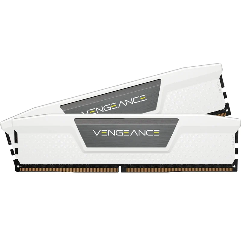 Corsair Vengeance 32GB (2X16GB) DDR5 DRAM 5200MHZ CL40 Memory Kit (Black, White)