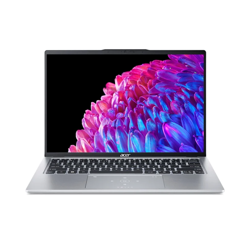 Acer Swift Go 14 SFG14-73-7481 Laptop (Pure Silver) | 14" WQXGA+ (2880x1800) OLED | Ultra 7 155H | 16GB RAM | 1TB SSD | Intel Arc Graphics | Windows 11 Home | MS Office Home & Student 2021 | Acer Entry Run Rate Backpack E-1620-P