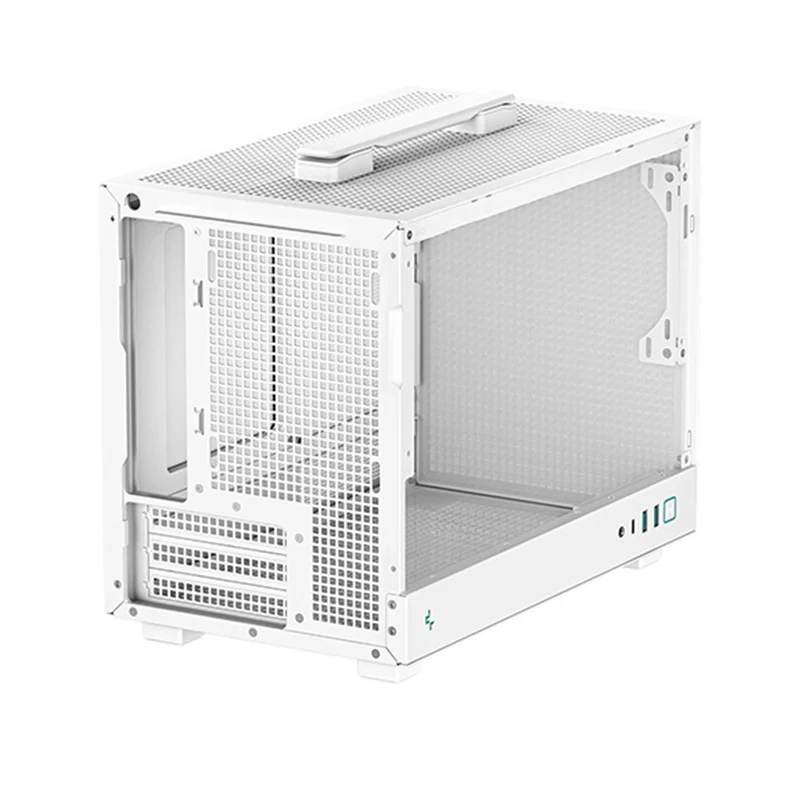 Deepcool CH160 Mini-ITX Mini Tower Cabinet PC Case (Black, White)
